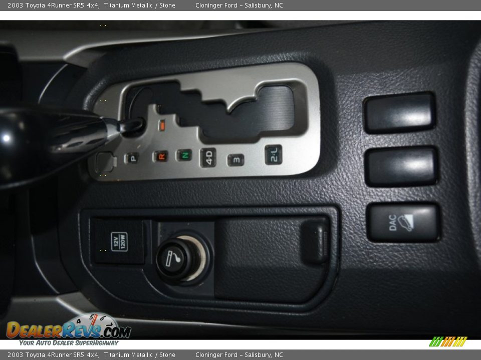 2003 Toyota 4Runner SR5 4x4 Titanium Metallic / Stone Photo #23
