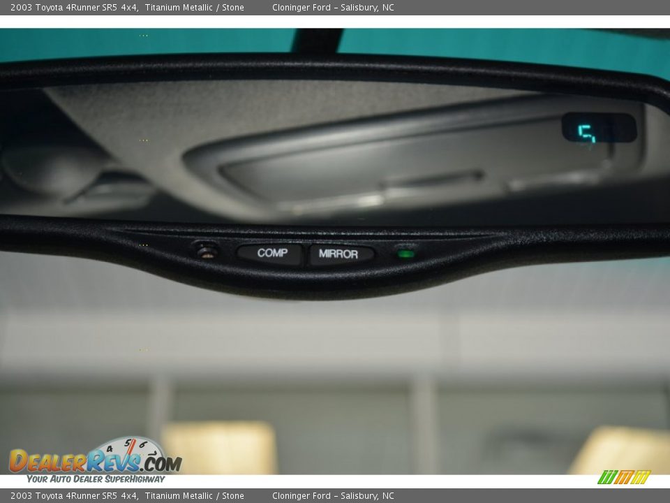 2003 Toyota 4Runner SR5 4x4 Titanium Metallic / Stone Photo #24