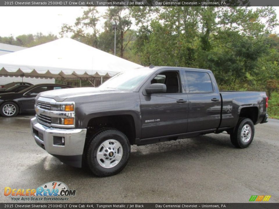 2015 Chevrolet Silverado 2500HD LT Crew Cab 4x4 Tungsten Metallic / Jet Black Photo #1