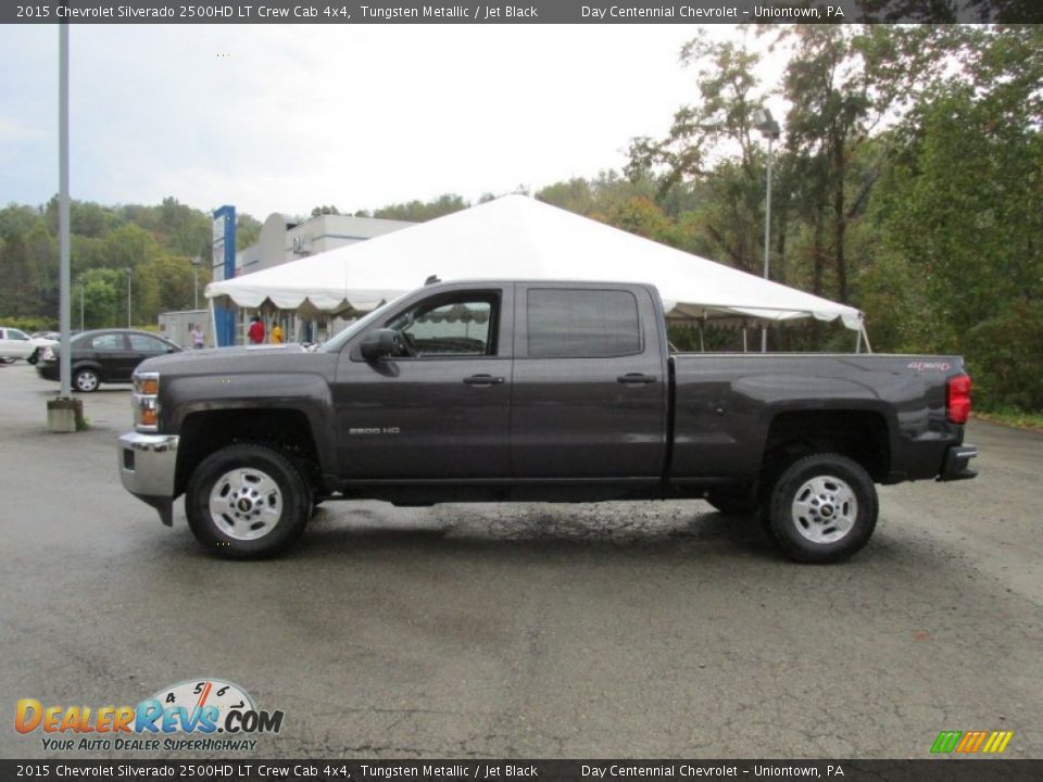 2015 Chevrolet Silverado 2500HD LT Crew Cab 4x4 Tungsten Metallic / Jet Black Photo #2