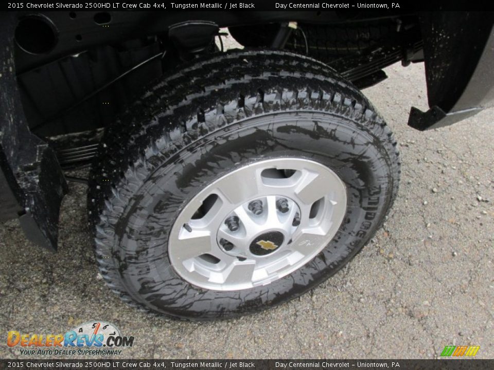2015 Chevrolet Silverado 2500HD LT Crew Cab 4x4 Tungsten Metallic / Jet Black Photo #3