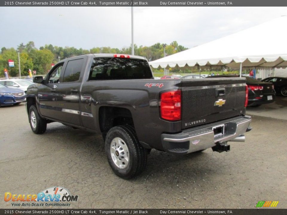 2015 Chevrolet Silverado 2500HD LT Crew Cab 4x4 Tungsten Metallic / Jet Black Photo #4