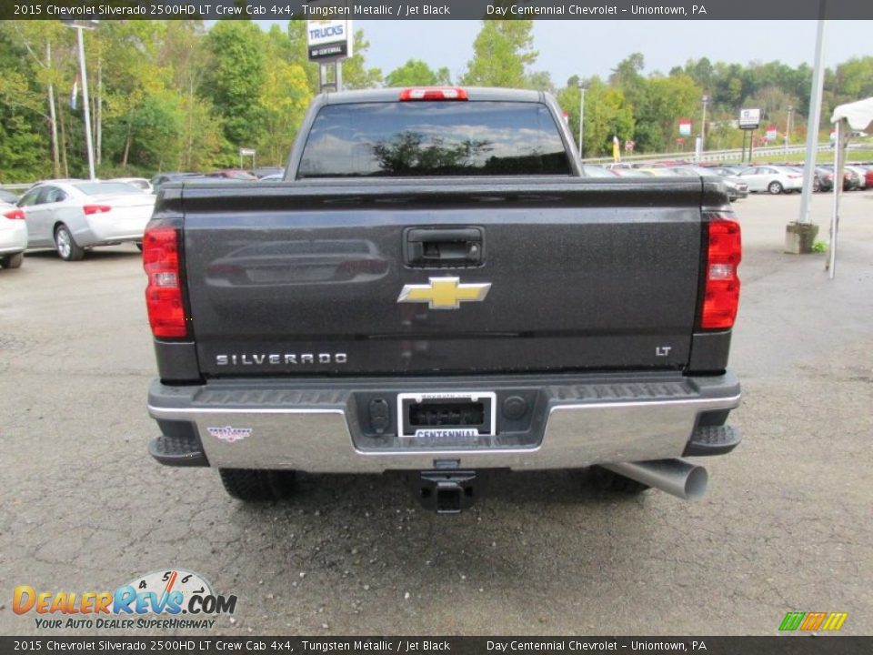 2015 Chevrolet Silverado 2500HD LT Crew Cab 4x4 Tungsten Metallic / Jet Black Photo #5