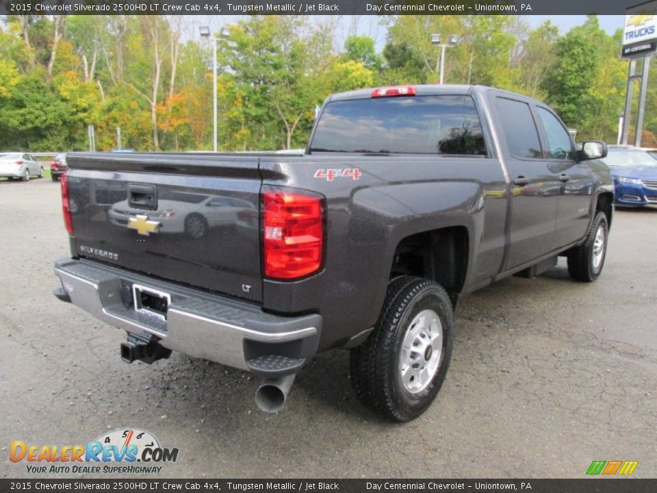2015 Chevrolet Silverado 2500HD LT Crew Cab 4x4 Tungsten Metallic / Jet Black Photo #7