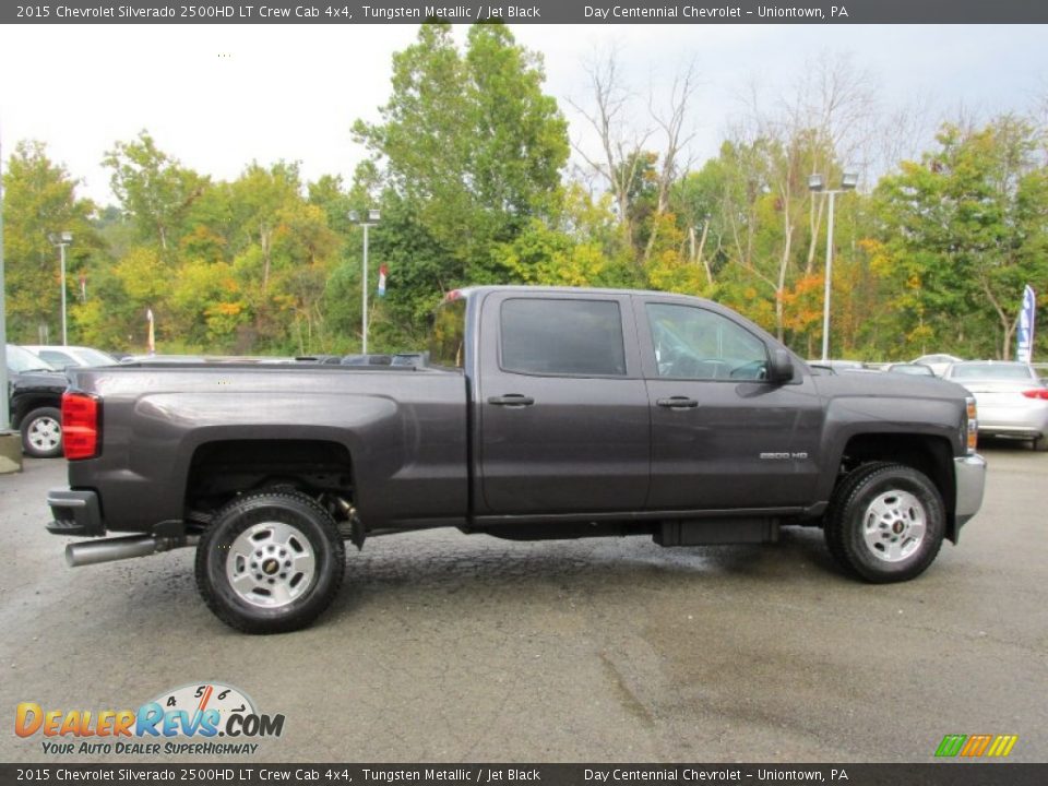 2015 Chevrolet Silverado 2500HD LT Crew Cab 4x4 Tungsten Metallic / Jet Black Photo #8