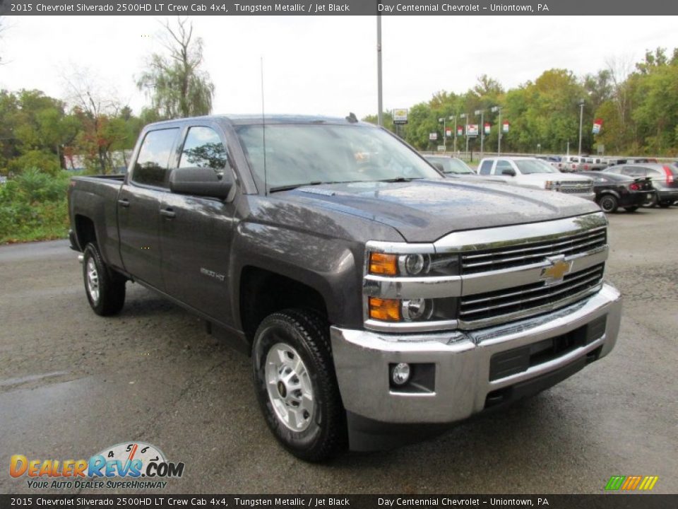 2015 Chevrolet Silverado 2500HD LT Crew Cab 4x4 Tungsten Metallic / Jet Black Photo #9