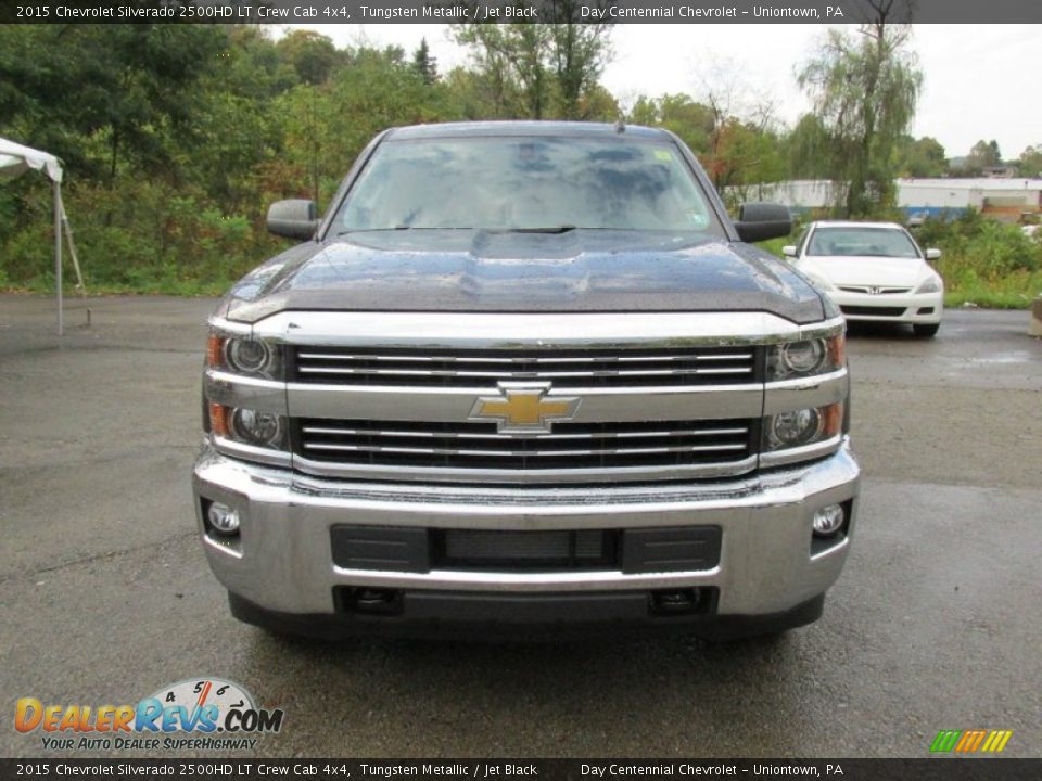 2015 Chevrolet Silverado 2500HD LT Crew Cab 4x4 Tungsten Metallic / Jet Black Photo #10
