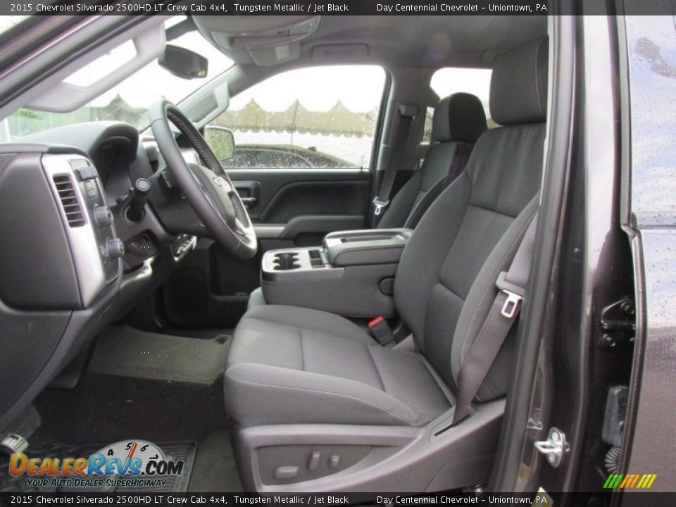2015 Chevrolet Silverado 2500HD LT Crew Cab 4x4 Tungsten Metallic / Jet Black Photo #13