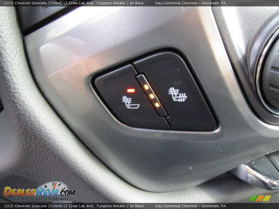 2015 Chevrolet Silverado 2500HD LT Crew Cab 4x4 Tungsten Metallic / Jet Black Photo #18