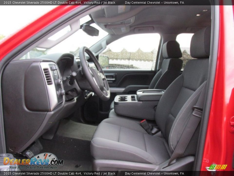 2015 Chevrolet Silverado 2500HD LT Double Cab 4x4 Victory Red / Jet Black Photo #14