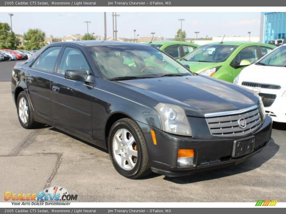 2005 Cadillac CTS Sedan Moonstone / Light Neutral Photo #2