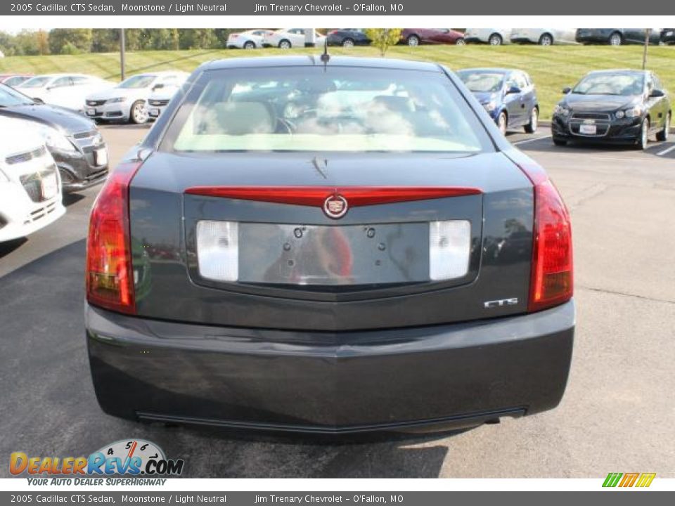 2005 Cadillac CTS Sedan Moonstone / Light Neutral Photo #6