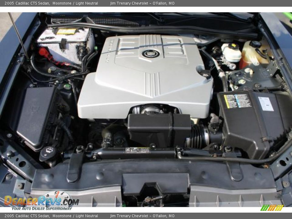 2005 Cadillac CTS Sedan Moonstone / Light Neutral Photo #7