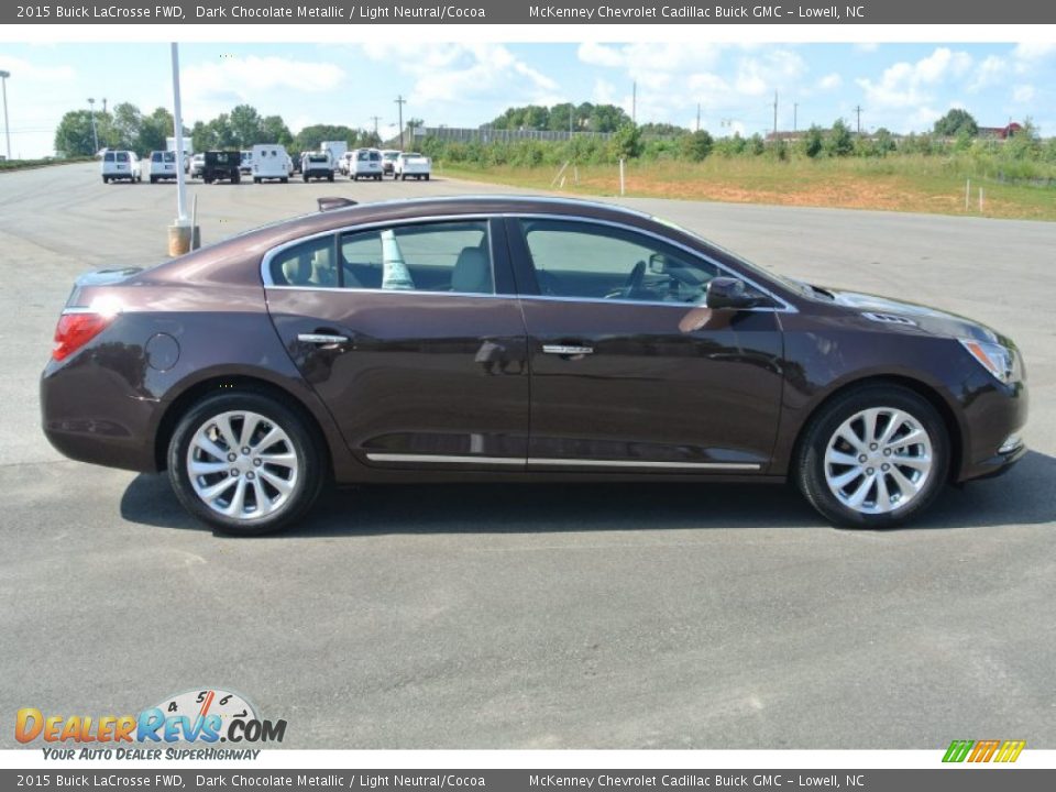 2015 Buick LaCrosse FWD Dark Chocolate Metallic / Light Neutral/Cocoa Photo #6