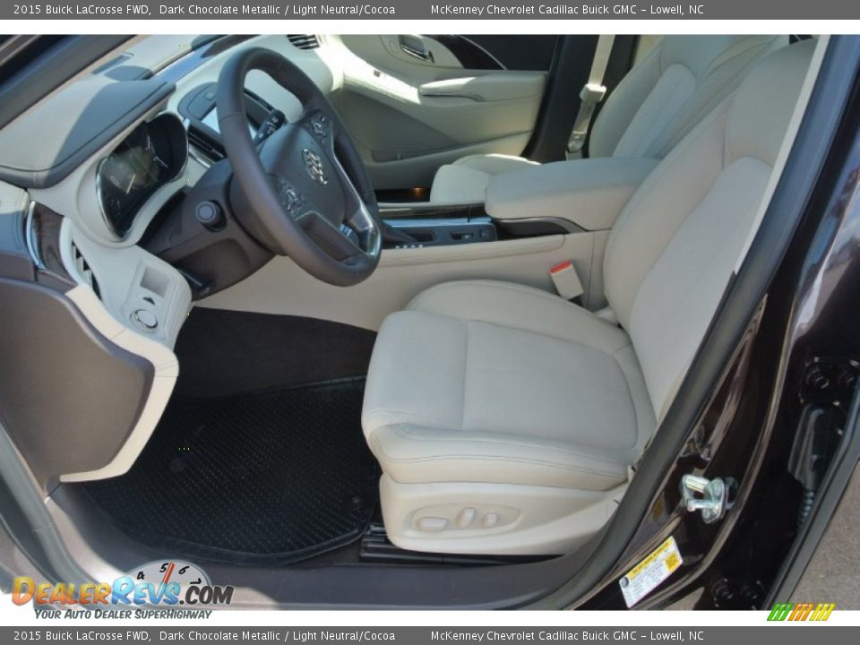 2015 Buick LaCrosse FWD Dark Chocolate Metallic / Light Neutral/Cocoa Photo #8