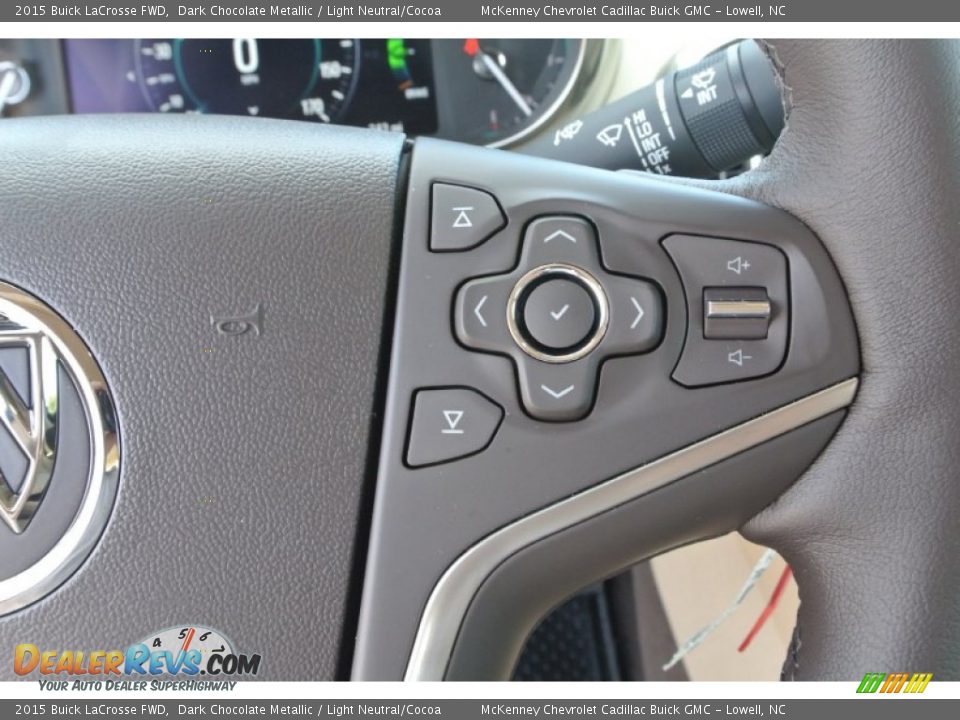 2015 Buick LaCrosse FWD Dark Chocolate Metallic / Light Neutral/Cocoa Photo #14
