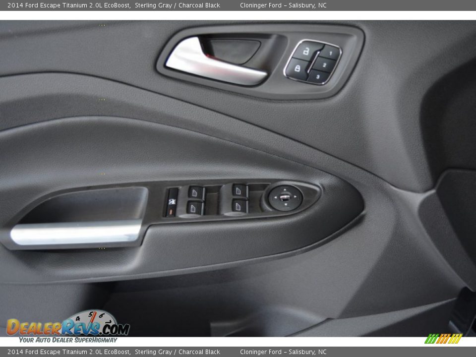 2014 Ford Escape Titanium 2.0L EcoBoost Sterling Gray / Charcoal Black Photo #5