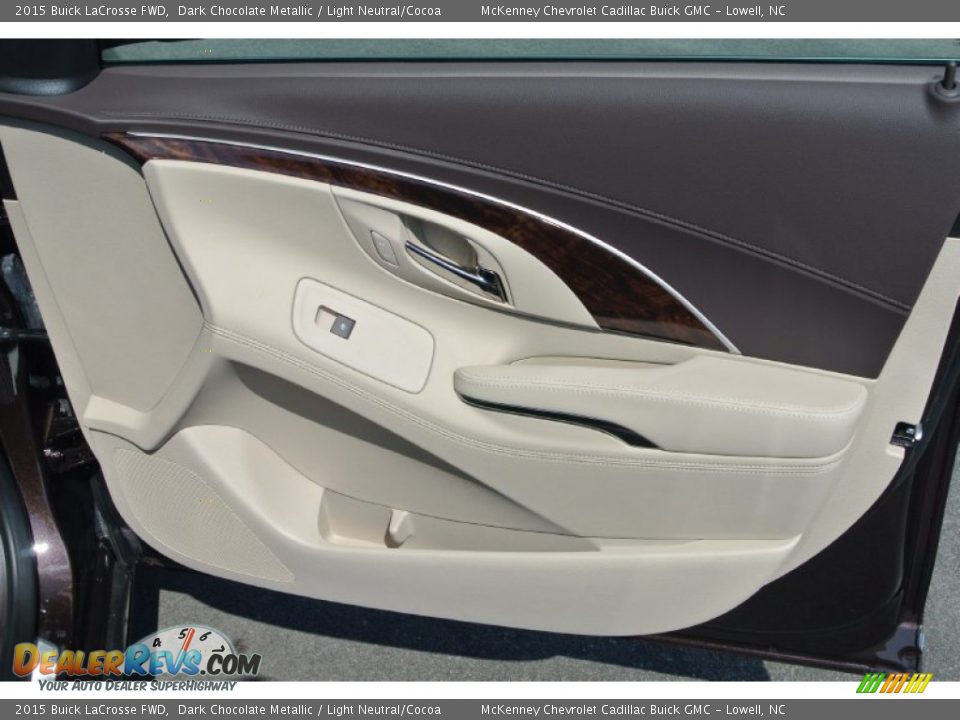 2015 Buick LaCrosse FWD Dark Chocolate Metallic / Light Neutral/Cocoa Photo #19