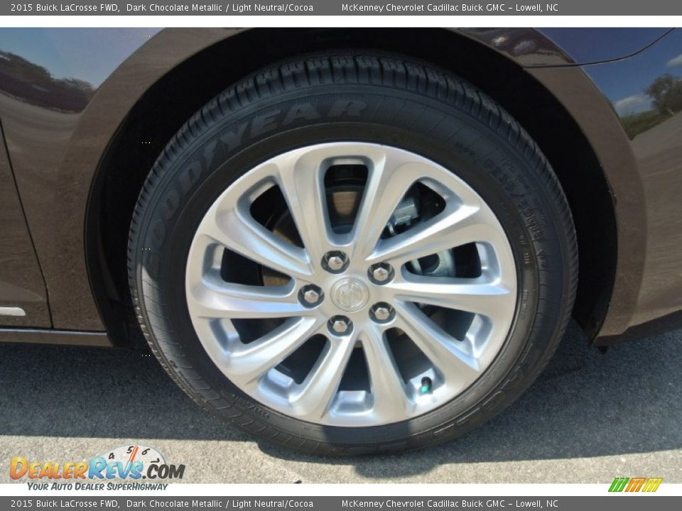 2015 Buick LaCrosse FWD Dark Chocolate Metallic / Light Neutral/Cocoa Photo #20