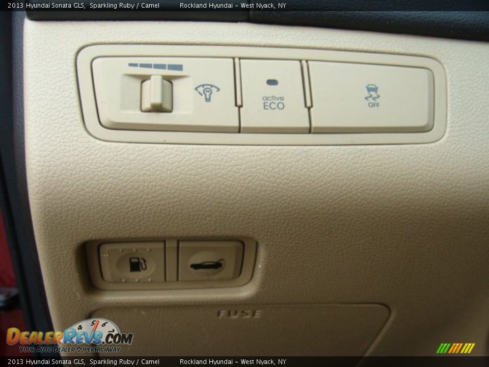 2013 Hyundai Sonata GLS Sparkling Ruby / Camel Photo #12