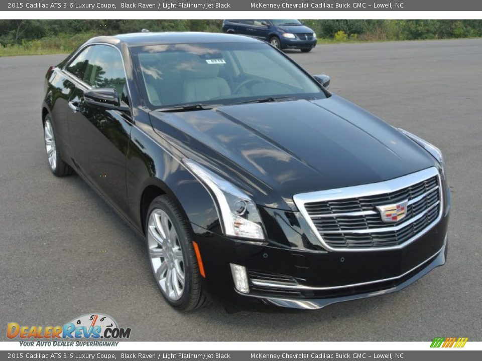 Front 3/4 View of 2015 Cadillac ATS 3.6 Luxury Coupe Photo #1