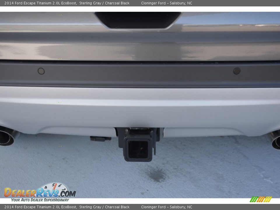 2014 Ford Escape Titanium 2.0L EcoBoost Sterling Gray / Charcoal Black Photo #12