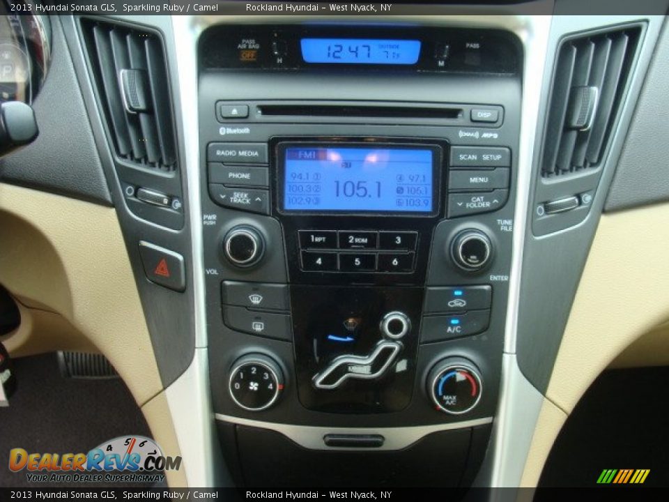 2013 Hyundai Sonata GLS Sparkling Ruby / Camel Photo #17