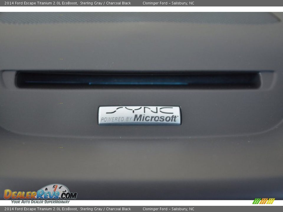 2014 Ford Escape Titanium 2.0L EcoBoost Sterling Gray / Charcoal Black Photo #20