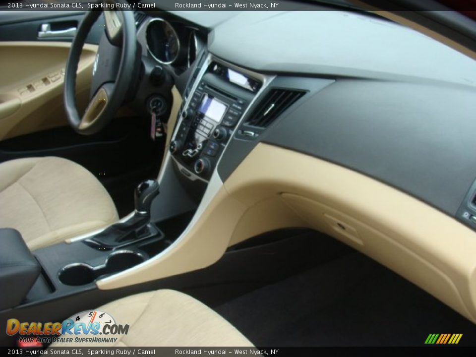 2013 Hyundai Sonata GLS Sparkling Ruby / Camel Photo #25