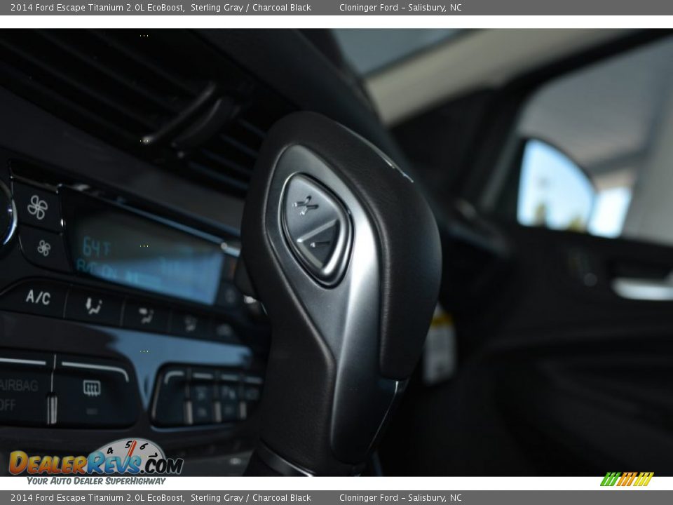 2014 Ford Escape Titanium 2.0L EcoBoost Sterling Gray / Charcoal Black Photo #24