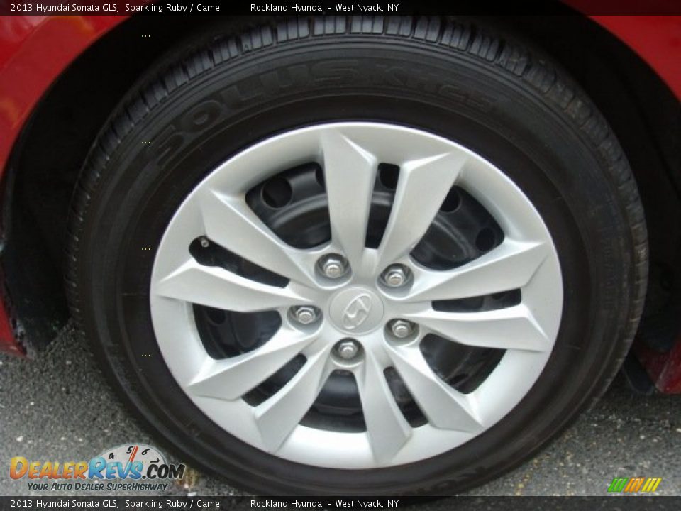 2013 Hyundai Sonata GLS Sparkling Ruby / Camel Photo #27