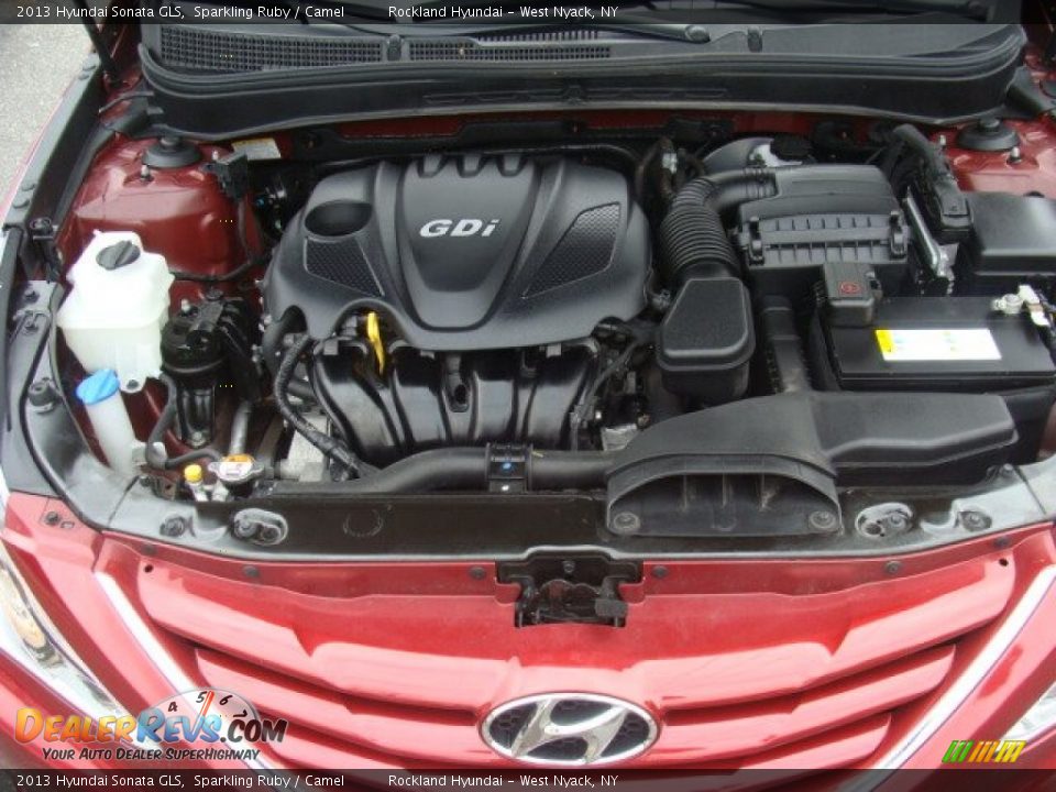 2013 Hyundai Sonata GLS Sparkling Ruby / Camel Photo #29