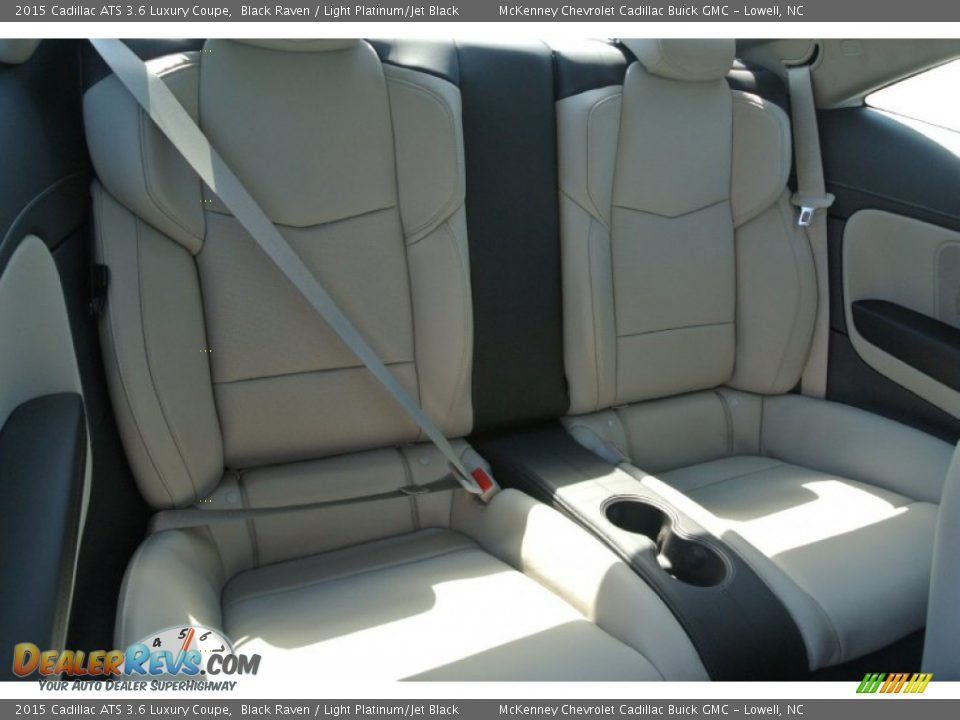 Rear Seat of 2015 Cadillac ATS 3.6 Luxury Coupe Photo #17