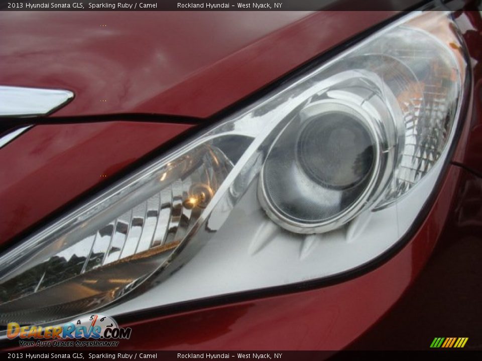 2013 Hyundai Sonata GLS Sparkling Ruby / Camel Photo #30