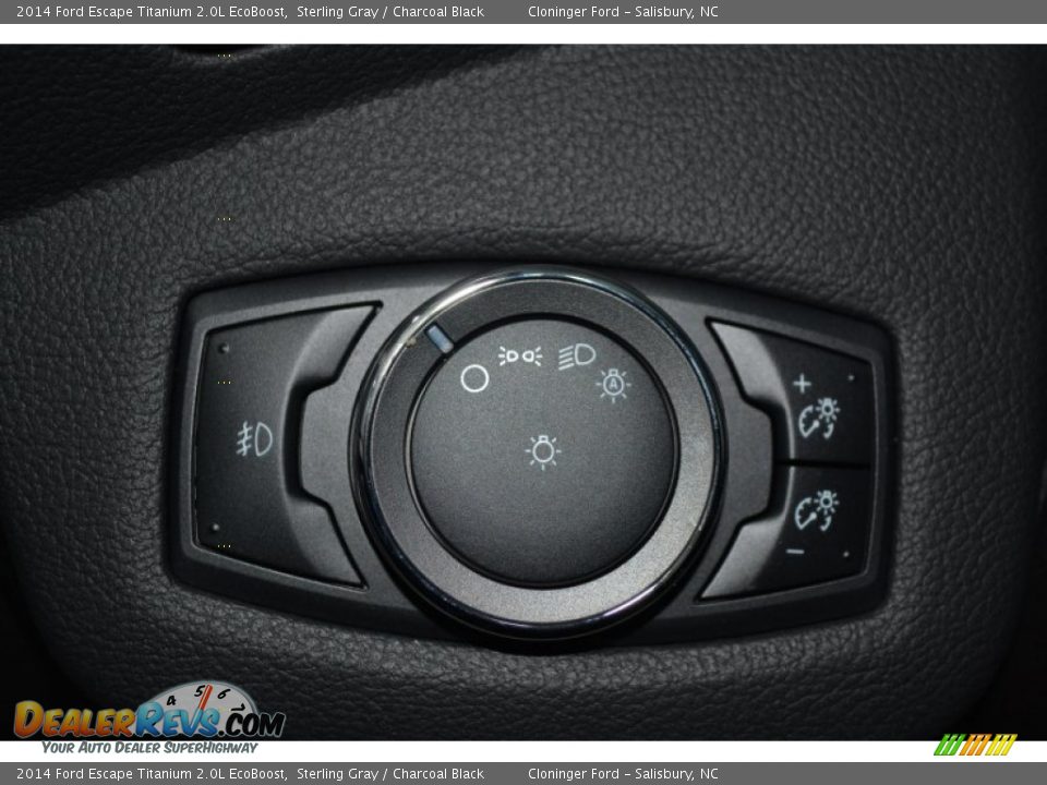 2014 Ford Escape Titanium 2.0L EcoBoost Sterling Gray / Charcoal Black Photo #29