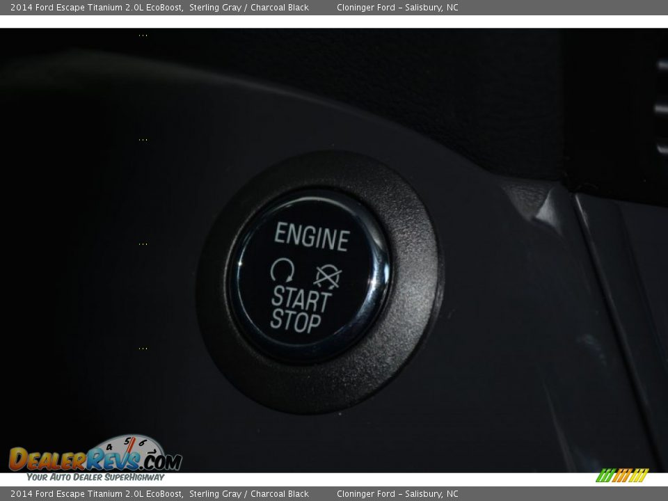 2014 Ford Escape Titanium 2.0L EcoBoost Sterling Gray / Charcoal Black Photo #30