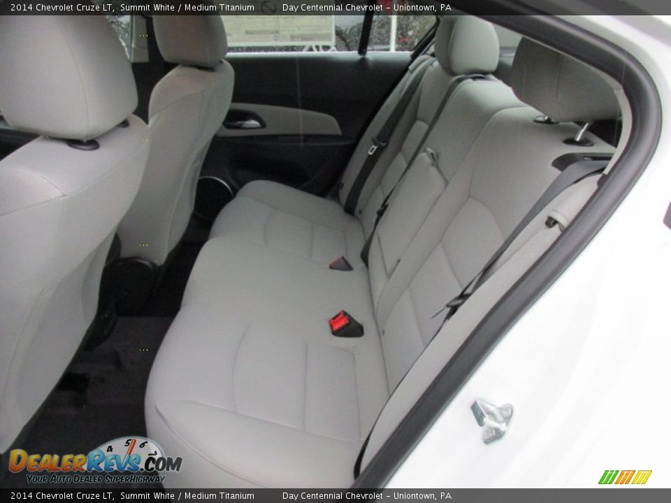 2014 Chevrolet Cruze LT Summit White / Medium Titanium Photo #13
