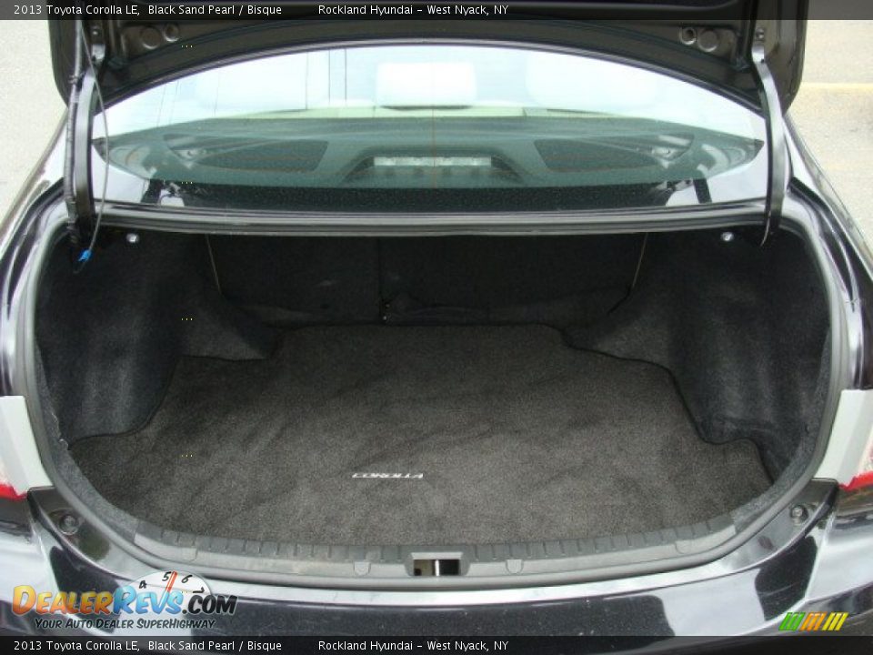 2013 Toyota Corolla LE Black Sand Pearl / Bisque Photo #19