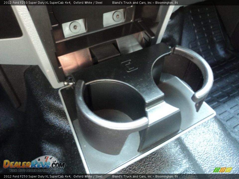2012 Ford F250 Super Duty XL SuperCab 4x4 Oxford White / Steel Photo #23