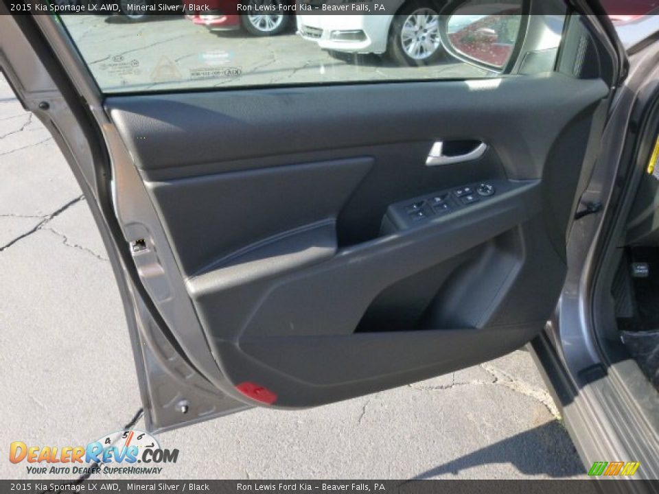 2015 Kia Sportage LX AWD Mineral Silver / Black Photo #11