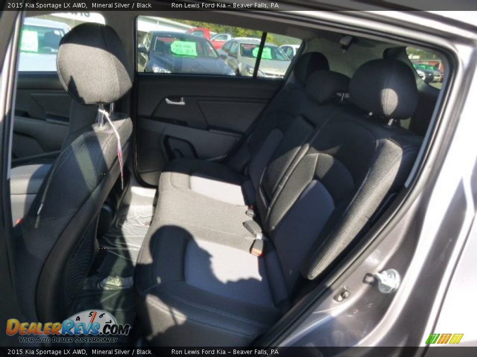 2015 Kia Sportage LX AWD Mineral Silver / Black Photo #12