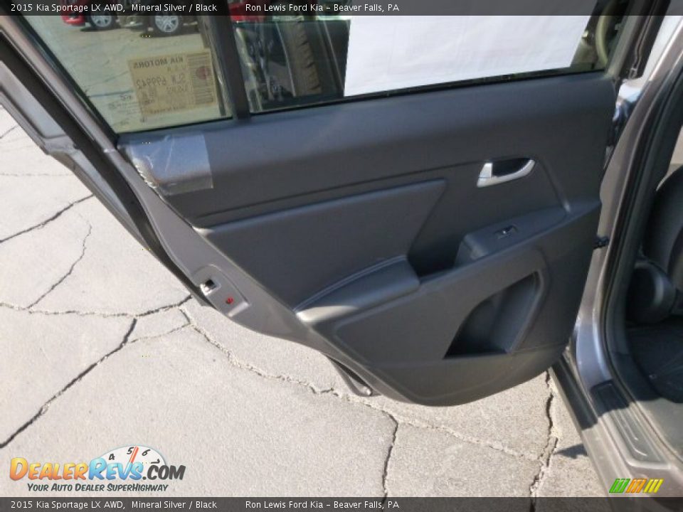 2015 Kia Sportage LX AWD Mineral Silver / Black Photo #13
