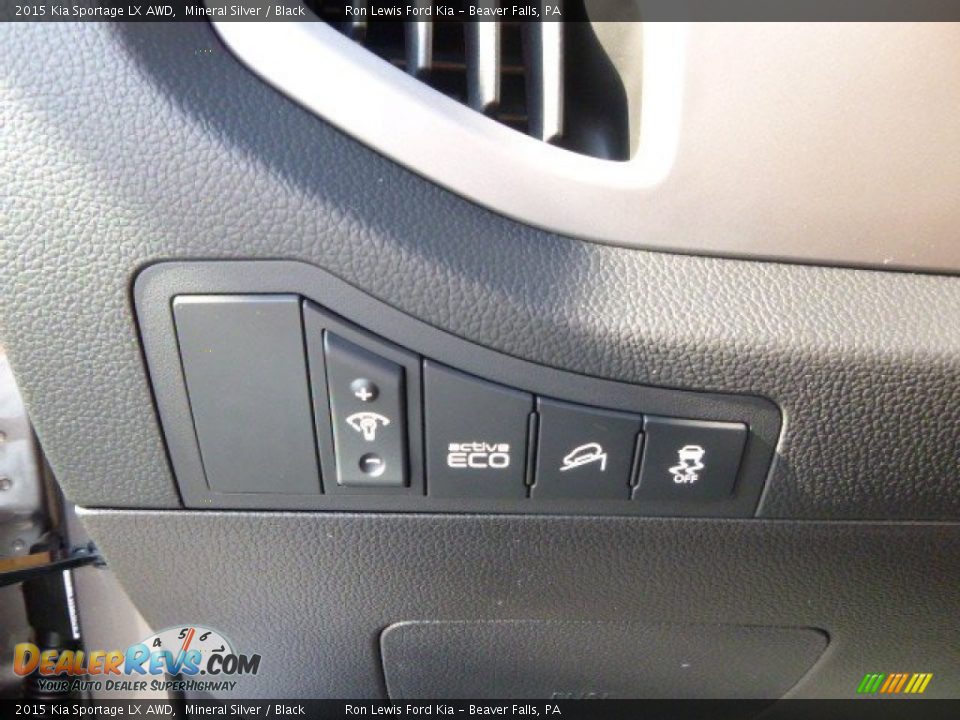 2015 Kia Sportage LX AWD Mineral Silver / Black Photo #15