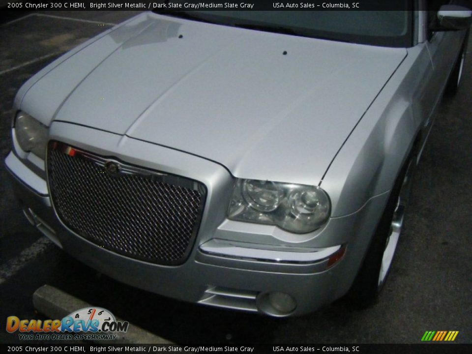 2005 Chrysler 300 C HEMI Bright Silver Metallic / Dark Slate Gray/Medium Slate Gray Photo #1