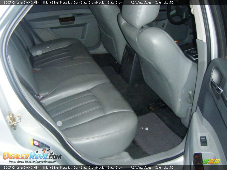 2005 Chrysler 300 C HEMI Bright Silver Metallic / Dark Slate Gray/Medium Slate Gray Photo #14