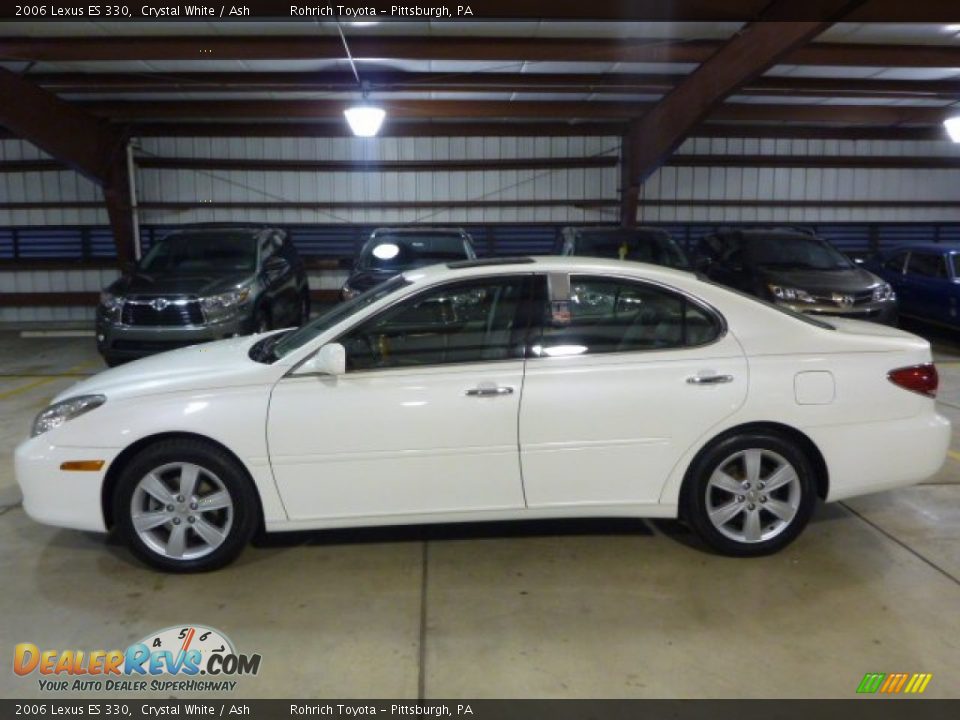 2006 Lexus ES 330 Crystal White / Ash Photo #2