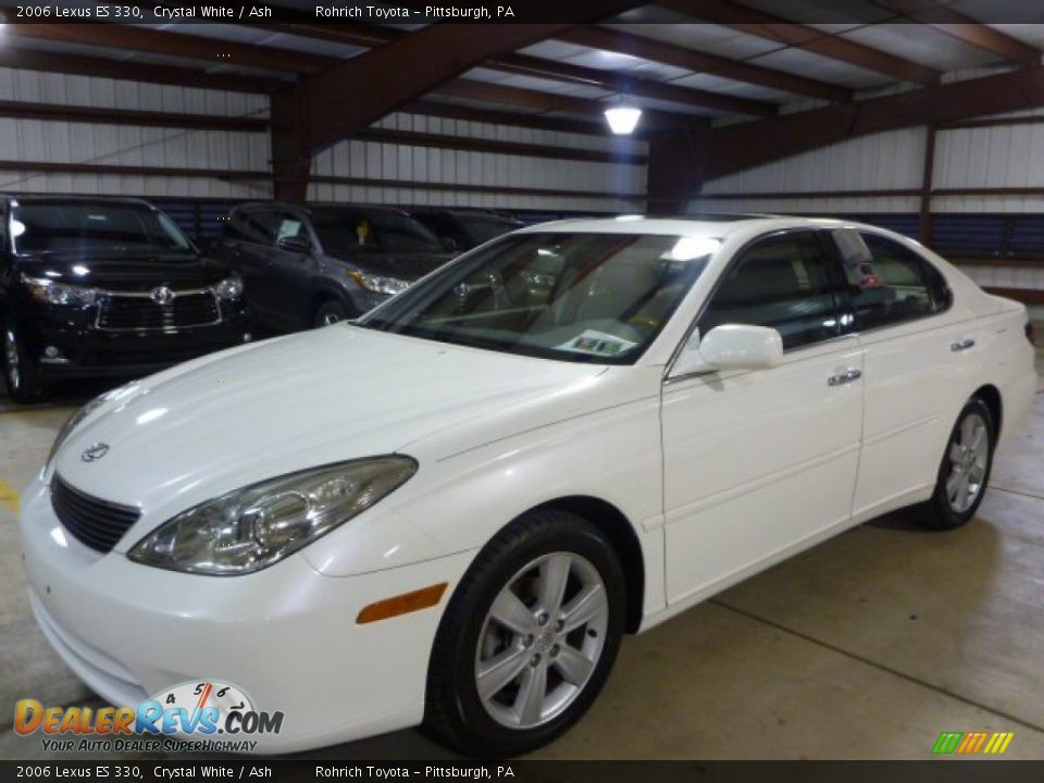 2006 Lexus ES 330 Crystal White / Ash Photo #3