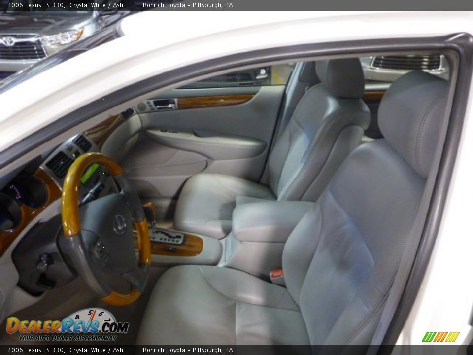 2006 Lexus ES 330 Crystal White / Ash Photo #4