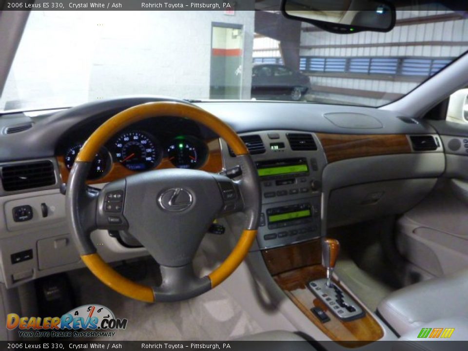 2006 Lexus ES 330 Crystal White / Ash Photo #6