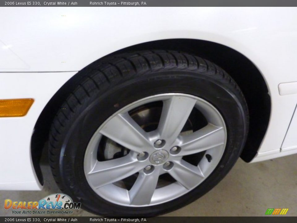 2006 Lexus ES 330 Crystal White / Ash Photo #8